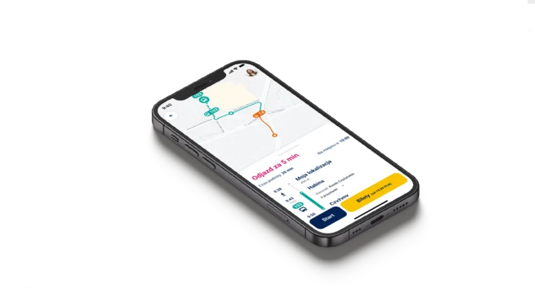 Modułowa aplikacja pasażera - Śledzenie pojazdów i planer podróży